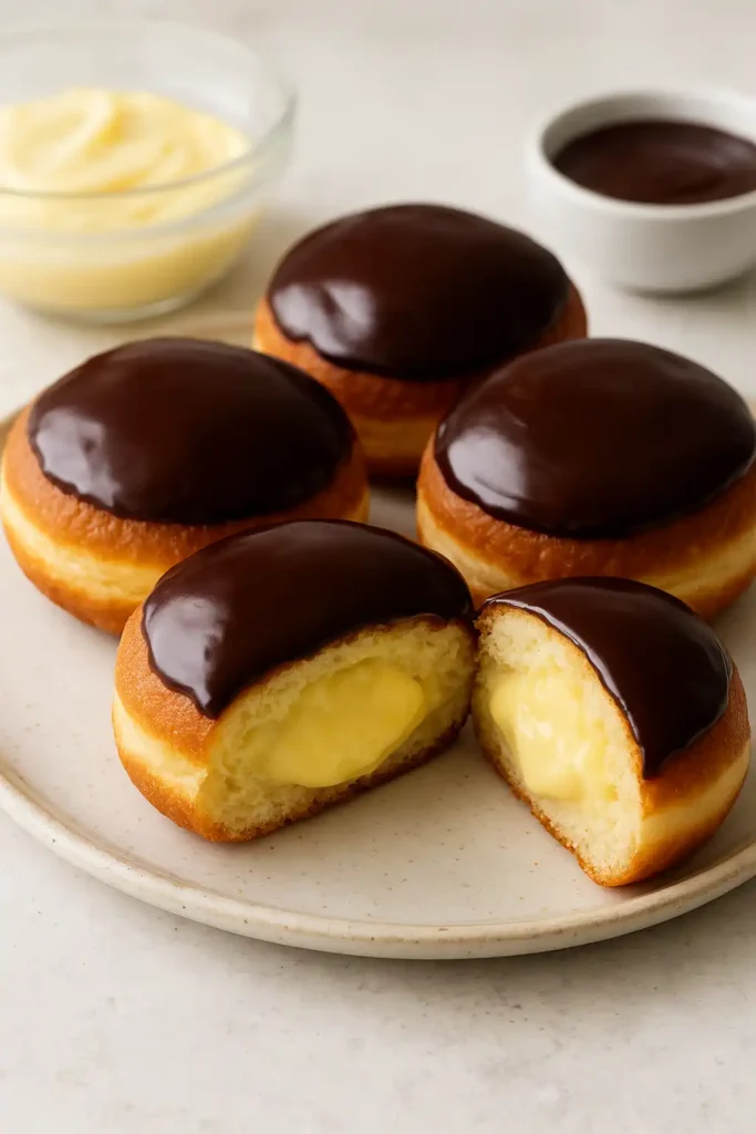 Boston Cream Doughnut Recipe