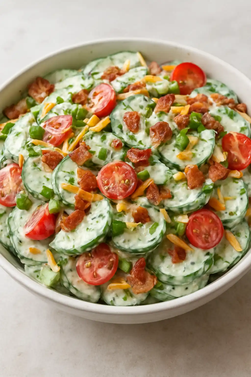 Cucumber Ranch Crack Salad