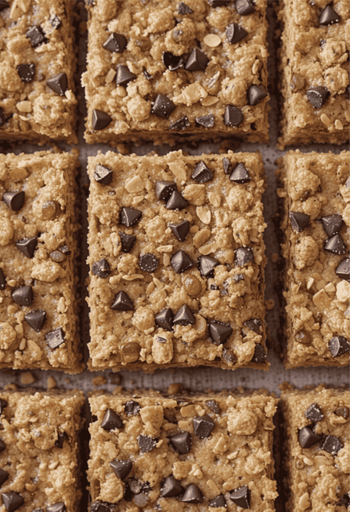 Healthy Oatmeal Chocolate Chip Bars​