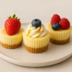 Miniature Baked Cheesecakes