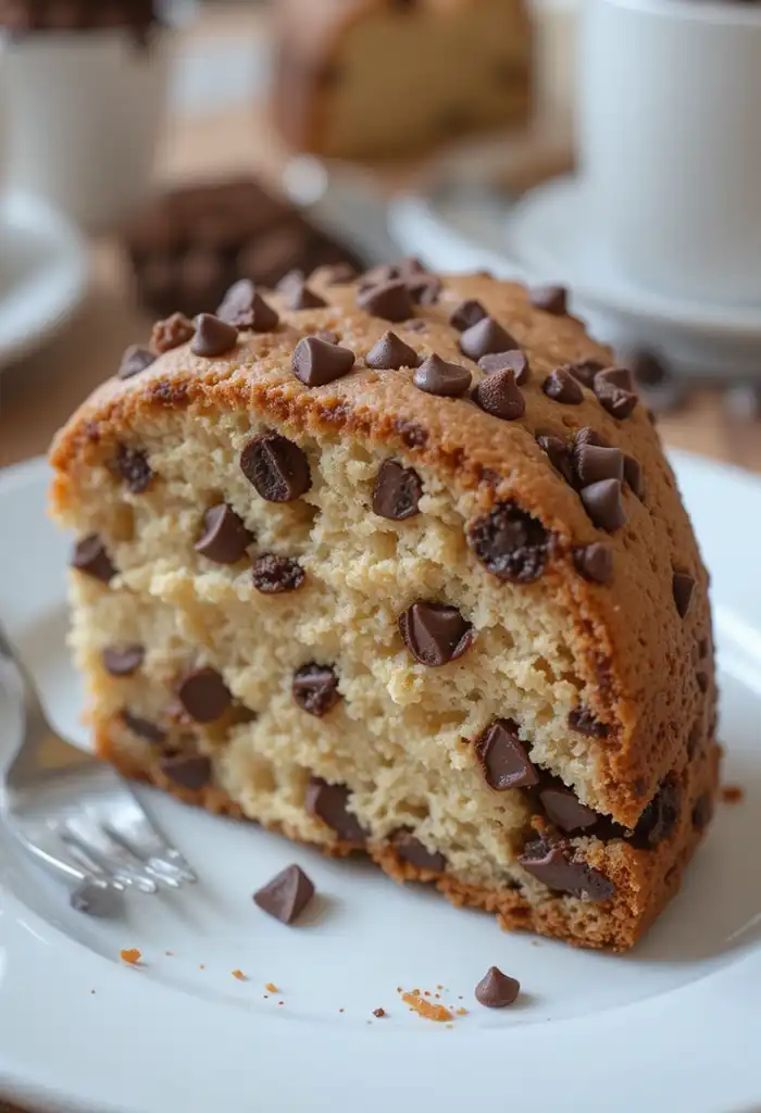 Chocolate chip coffee cake