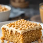 peanut butter texas sheet cake