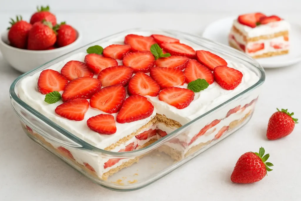  strawberry icebox cake recipe