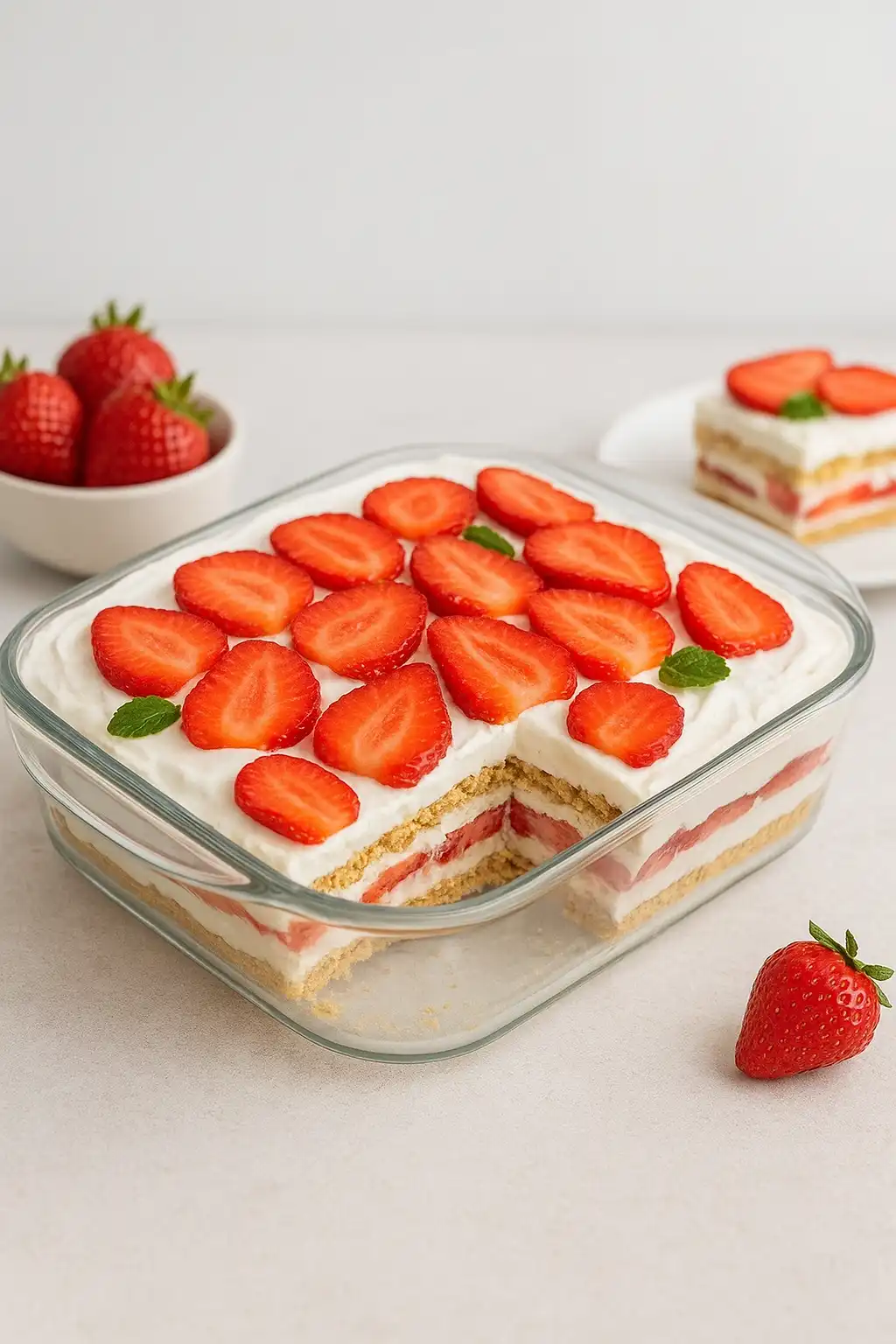 strawberry icebox cake recipe