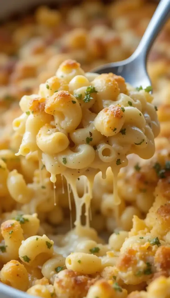 Five Cheese Baked Mac & Cheese