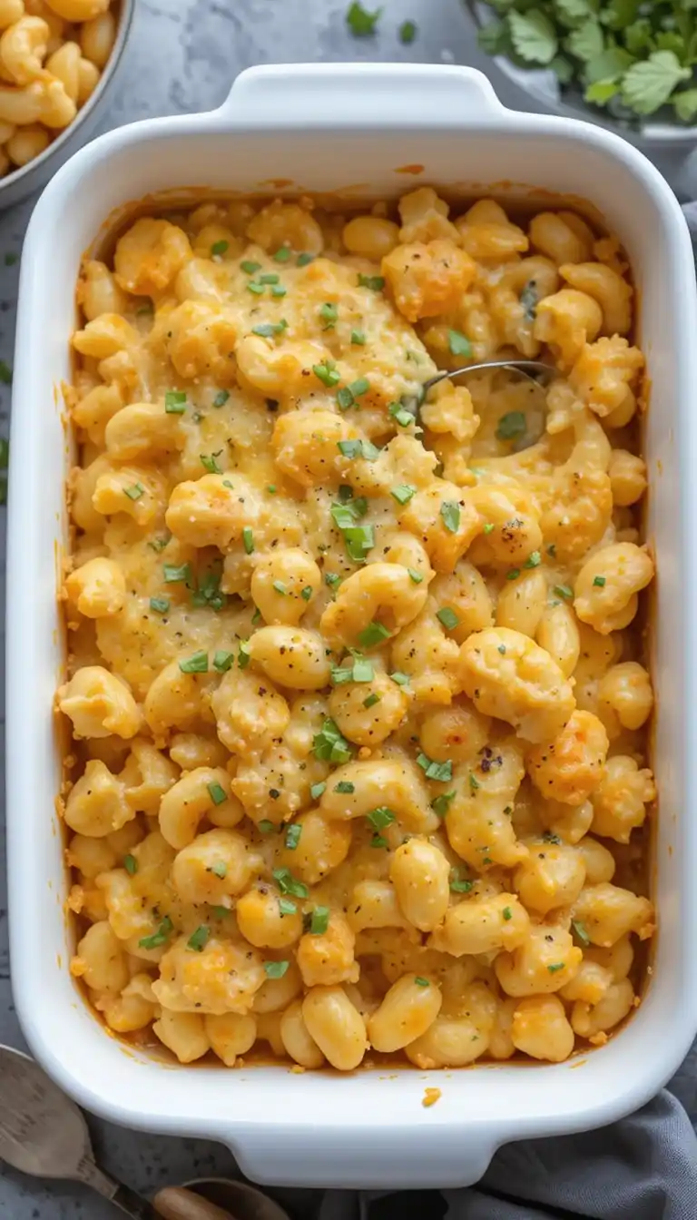 Five Cheese Baked Mac & Cheese