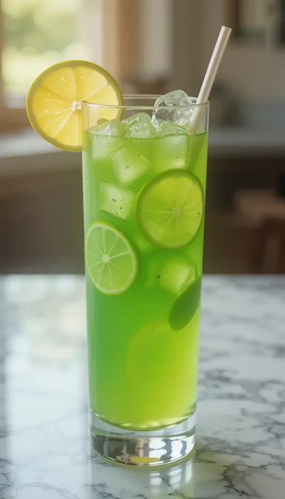 Green Hawaiian Punch Cocktail