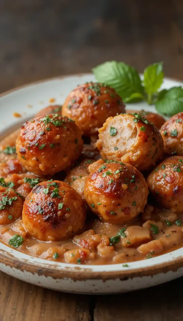 Italian Chicken Meatball Recipe