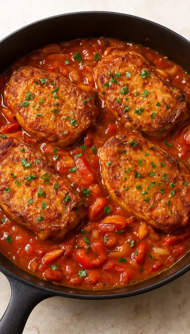 Spanish Pork Chops Recipe