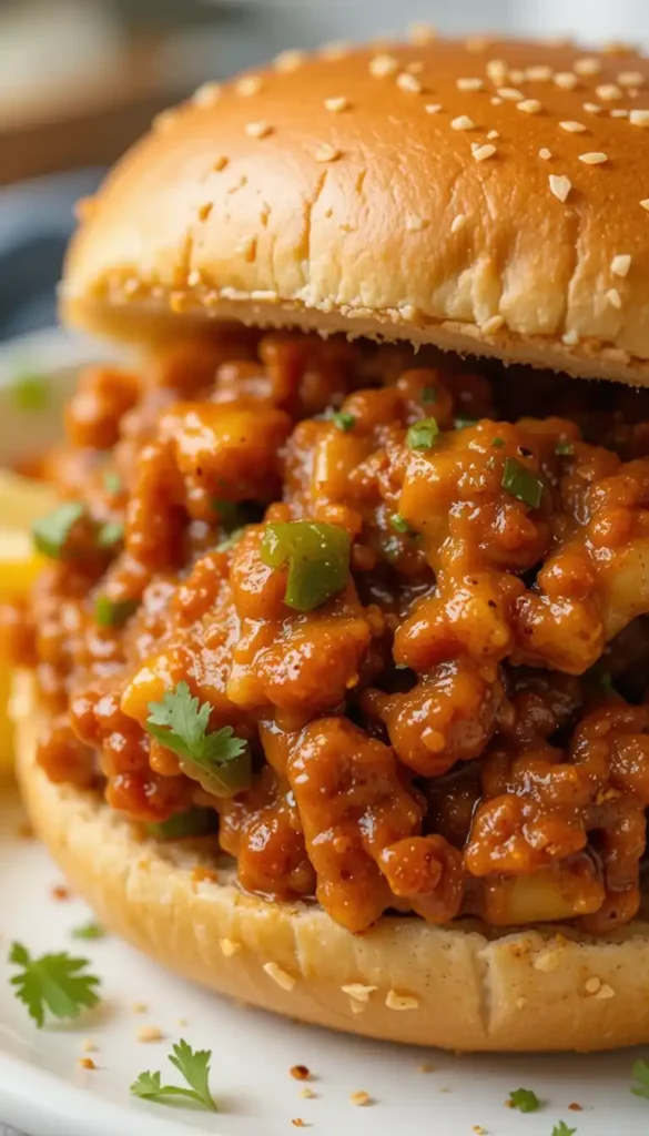 cajun chicken sloppy joes recipe