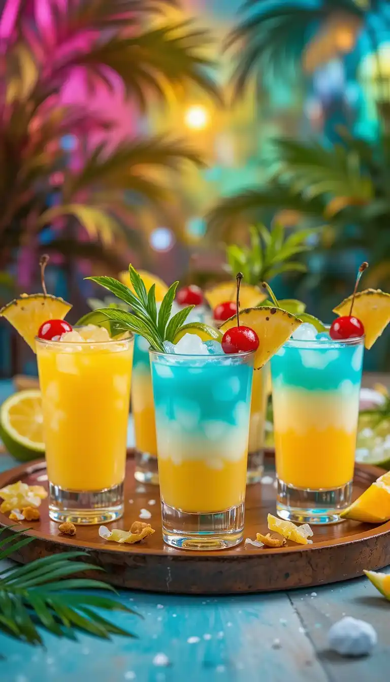 malibu rum shooters