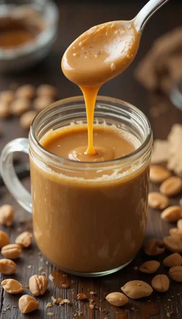 peanut butter syrup for coffee