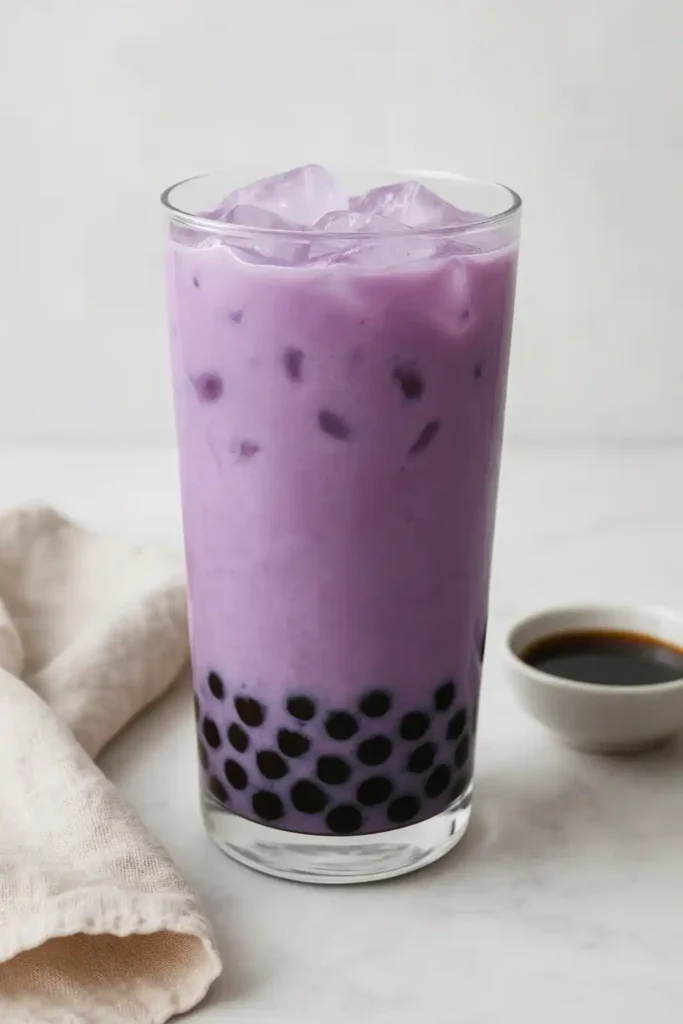 purple sweet potato bubble tea recipe