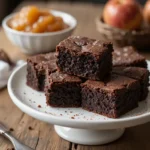 3 Ingredient Applesauce Brownies