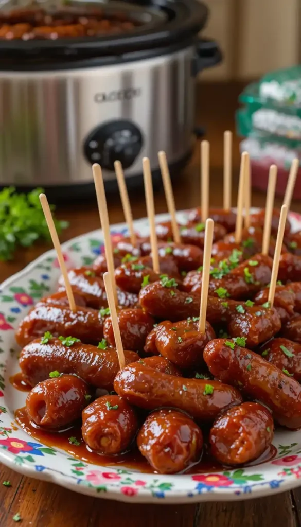 3-ingredient Crockpot Little Smokies