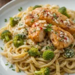 Cajun Chicken Alfredo with Broccoli