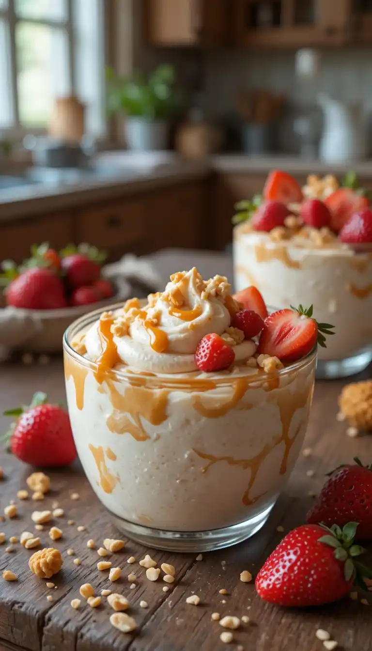 Peanut Butter Cottage Cheese Mousse