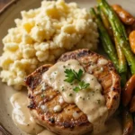 Creamy Ranch Slow Cooker Pork Chops