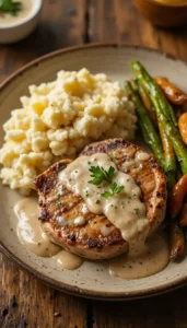 Creamy Ranch Slow Cooker Pork Chops