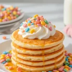 Fruity Pebble Pancakes Recipe