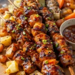Grilled Chicken Teriyaki Skewers