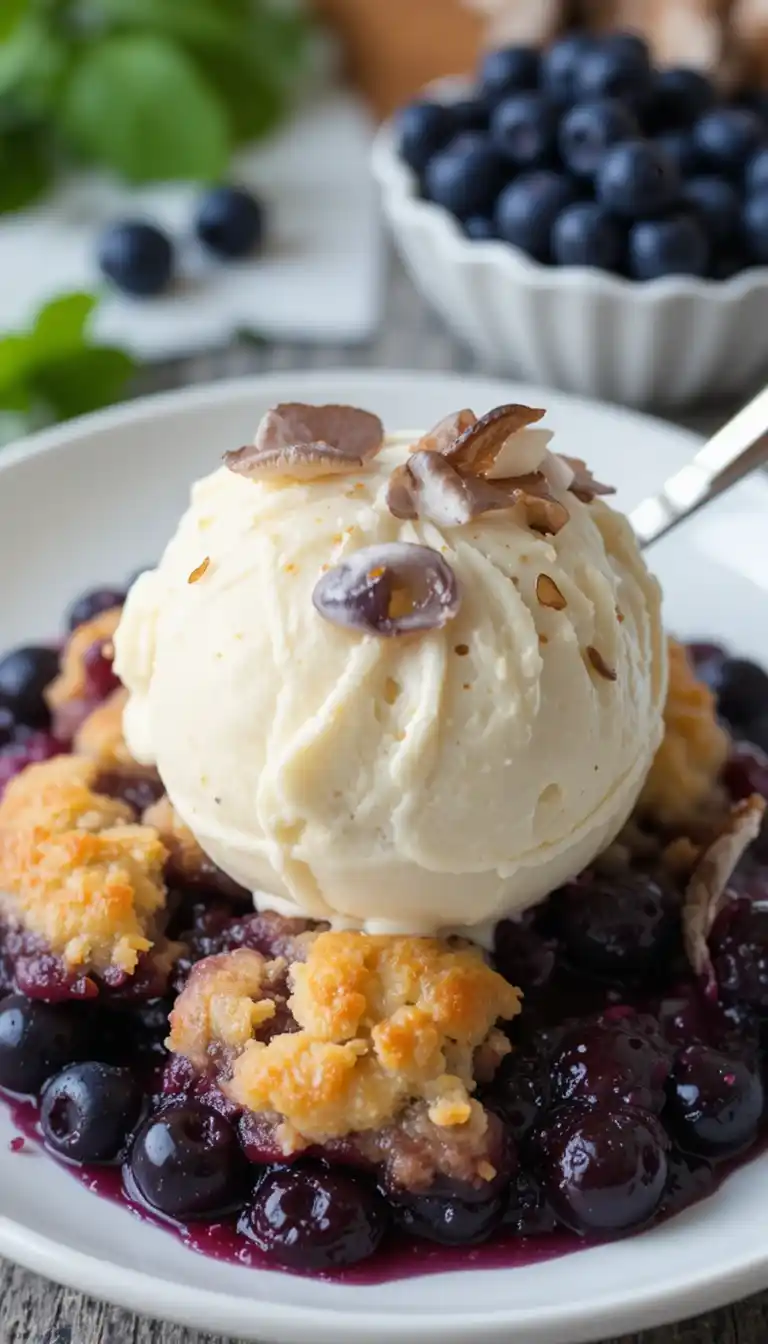 Old Fashioned Blueberry Cobbler Recipe