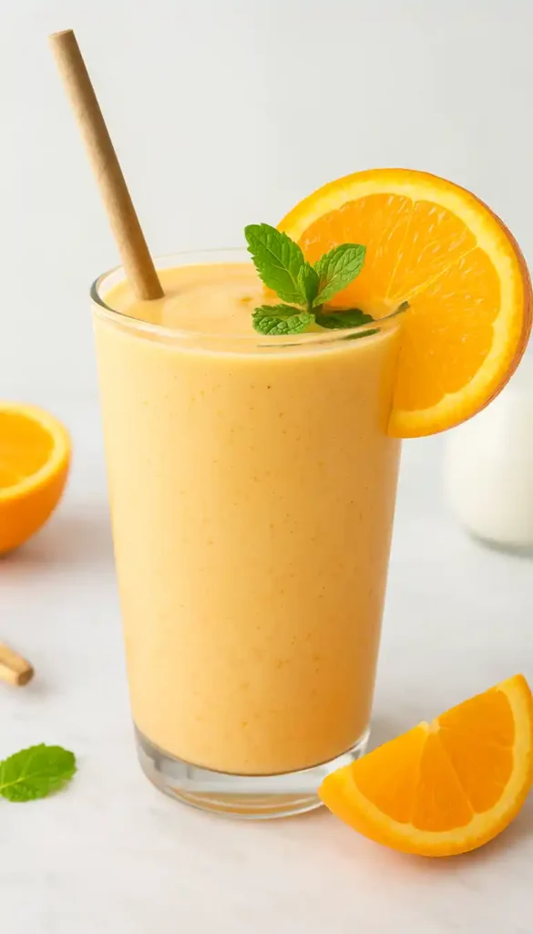 Vegan Orange Creamsicle Smoothie