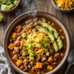 Slow Cooker Turkey Chili with Butternut Squash