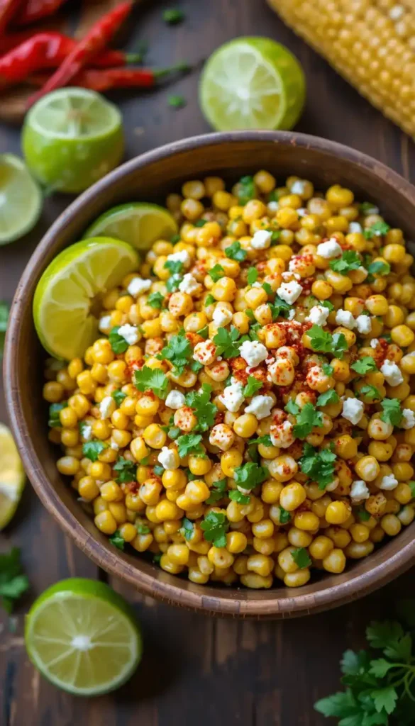 Vegan Mexican Street Corn Salad