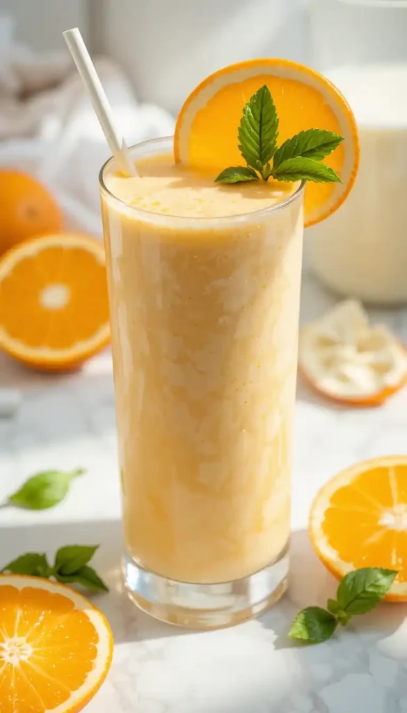 Vegan Orange Creamsicle Smoothie