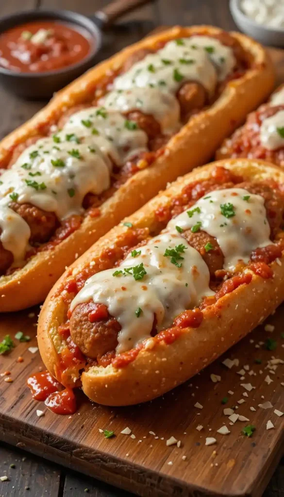meatball boats recipe