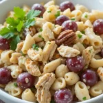 chicken grape pasta salad