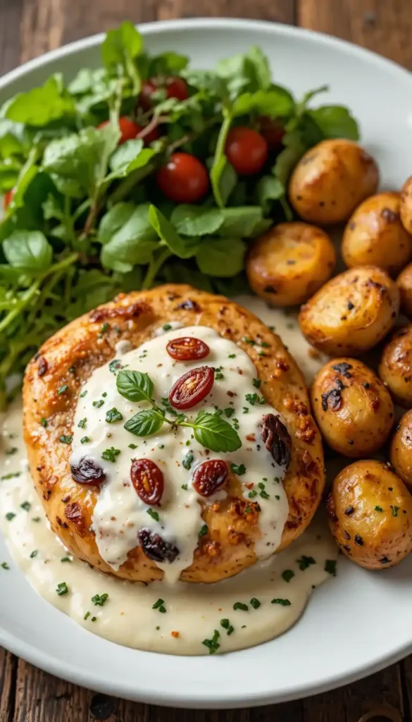 Marry Me Chicken with cottage cheese