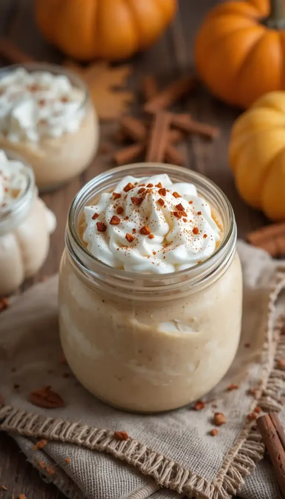 cottage cheese pumpkin mousse
