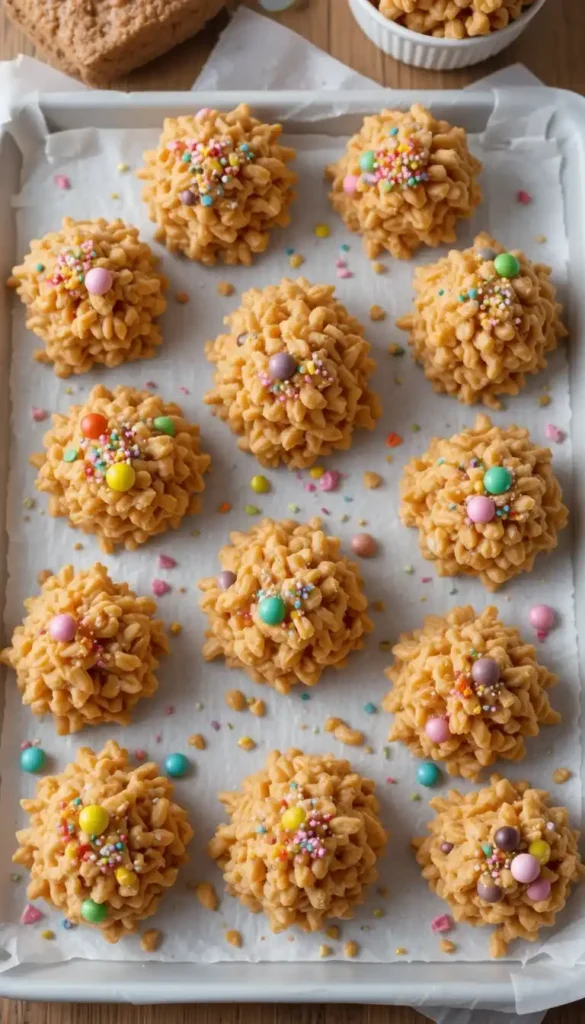 peanut butter haystacks no bake