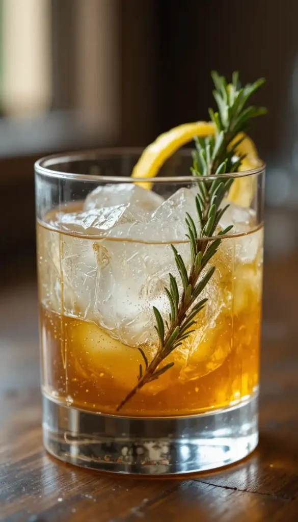 Bourbon Rosemary Cocktail