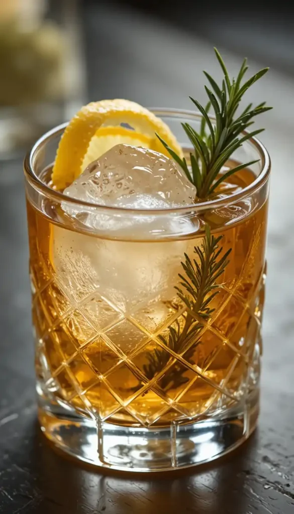 Bourbon Rosemary Cocktail