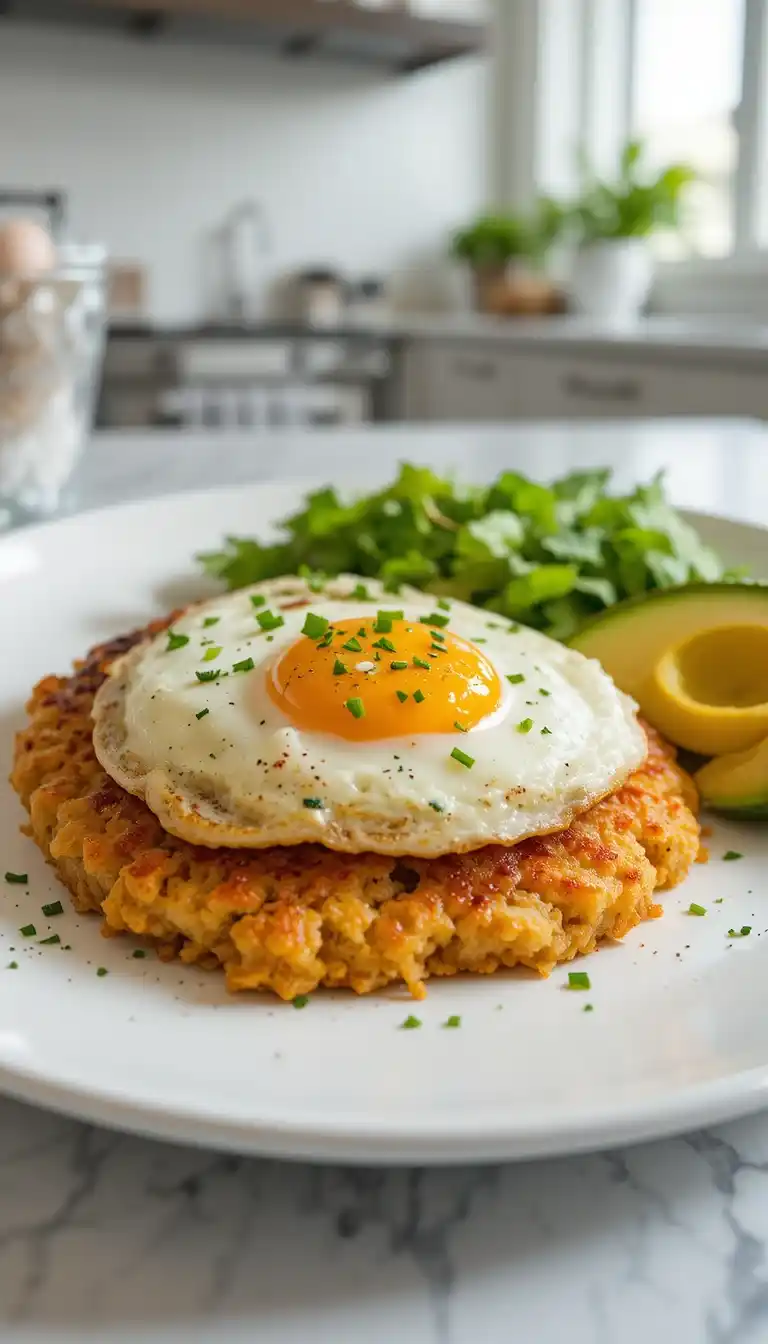 Air Fryer Hash Browns and Eggs