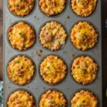 Hash Brown Sausage Egg Cups