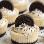 No Bake Mini Oreo Cheesecakes