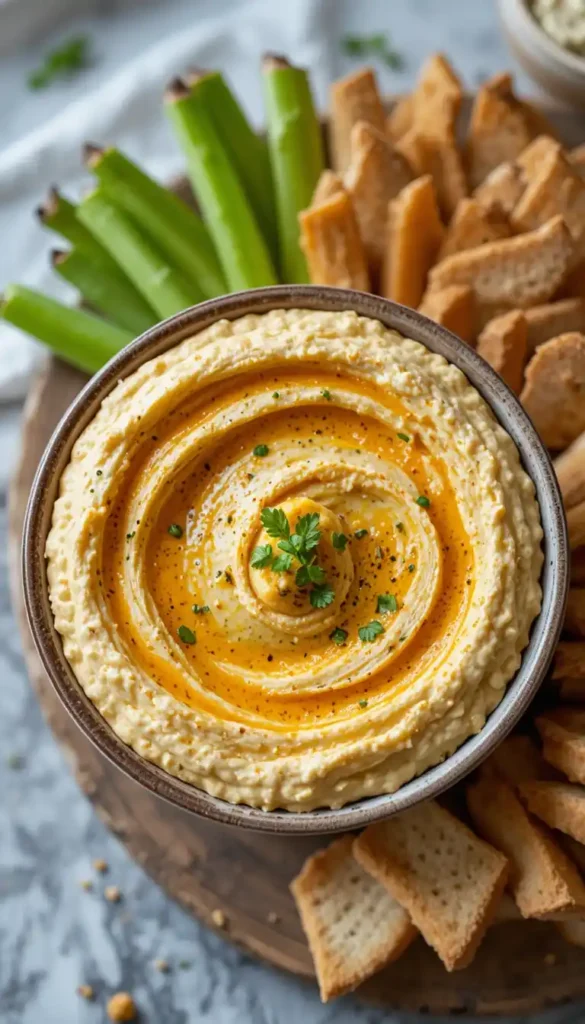 Pumpkin Whipped Feta Dip