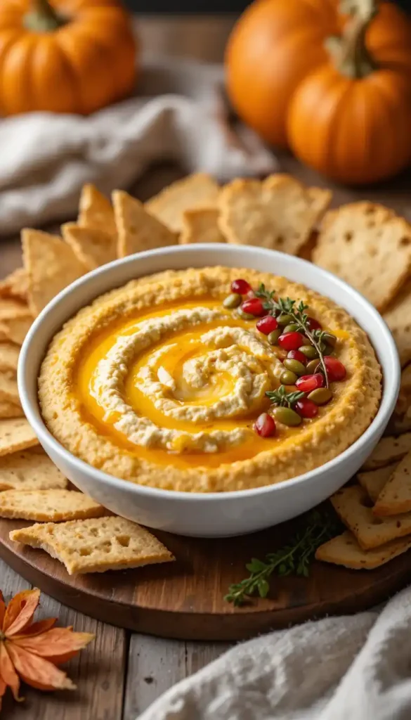 Pumpkin Whipped Feta Dip