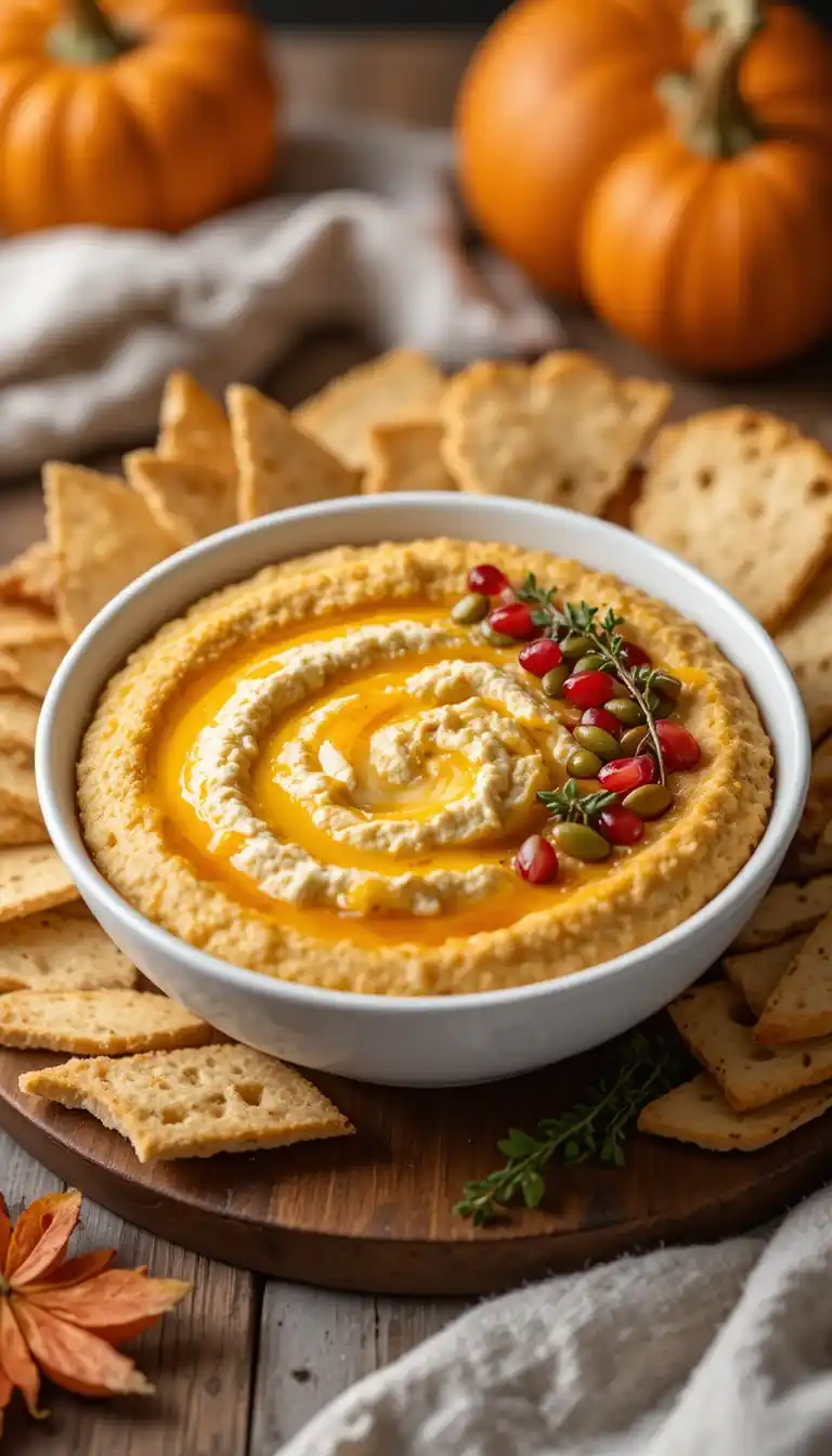 Pumpkin Whipped Feta Dip