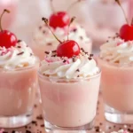 Tequila Rose pudding shots