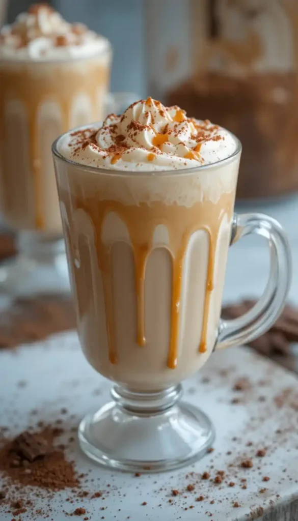 creamy caramel cappuccino