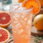 grapefruit Paloma mocktail