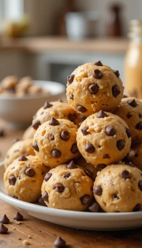 no bake edible cookie dough bites