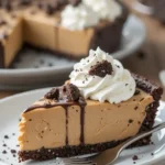 no bake peanut butter pie with Oreo crust