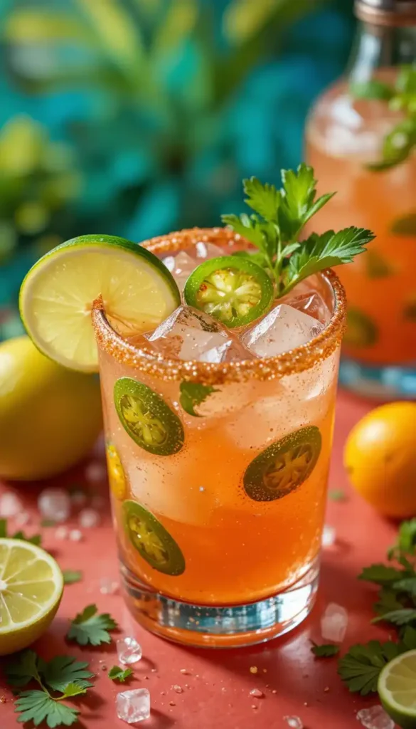 spicy margarita mocktail recipe