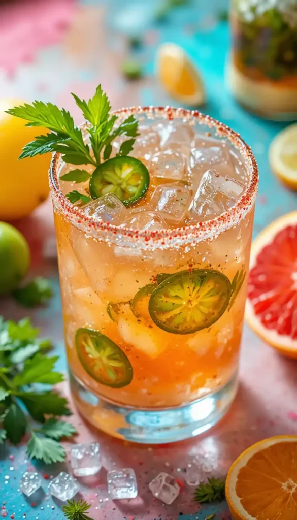 spicy margarita mocktail recipe